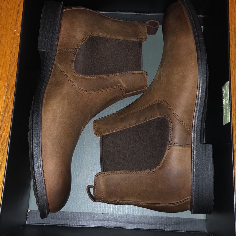 [LIKE NEW] Johnston & Murphy “HOLLIS” XC4 WATERPROOF Chelsea Boot Dual Width ft. - Picture 11 of 15